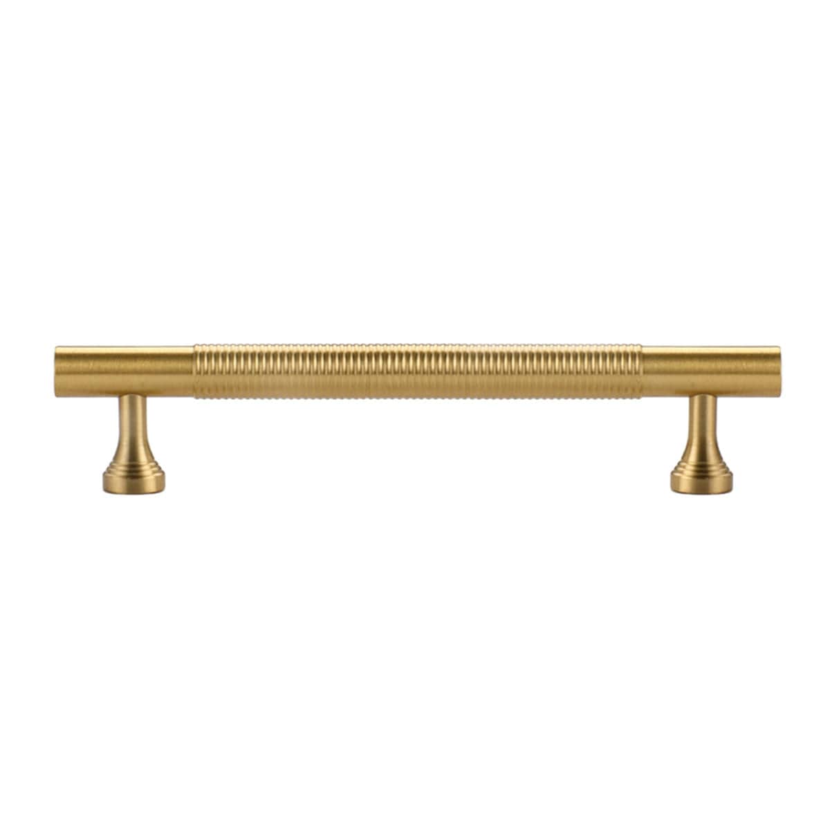 Gold Brass Cabinet Handle - 160 mm Hole Spacing