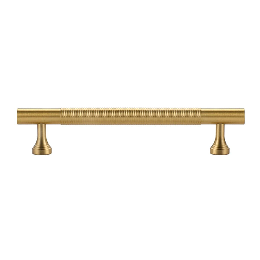 Gold Brass Cabinet Handle - 160 mm Hole Spacing
