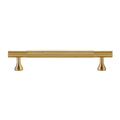 Gold Brass Cabinet Handle - 192 mm Hole Spacing