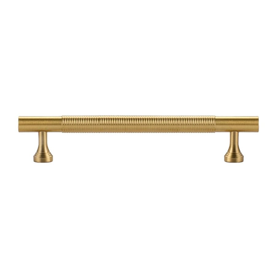 Gold Brass Cabinet Handle - 192 mm Hole Spacing