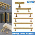 Gold Brass Cabinet Handle - 192 mm Hole Spacing - view 2
