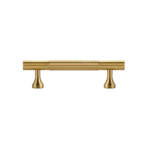 Gold Brass Cabinet Handle - 96 mm Hole Spacing