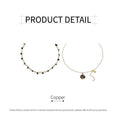 Gold Chain Necklace with Moon and Star Pendant - Single Pendant - view 4