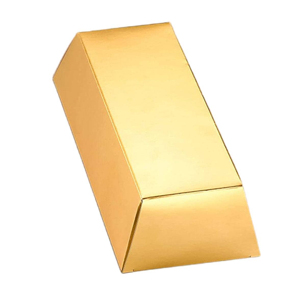Gold Chocolate Candy Boxes, Pack of 20 - Size S (14.5 x 5 x 3 cm)
