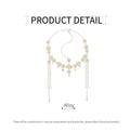 Gold Fringe Forehead Ornament for Hanfu, Adjustable Headwear Accessory - view 3
