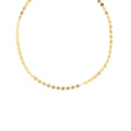 Gold Metal Sequin Necklace Fashion Jewellery for Women - view 2