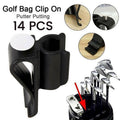 Golf Bag Putter Clamp Holder Clip on Organiser, Pack of 14 - view 5
