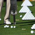 Golf Ball Pickup Tube with Mesh Bag - Red - view 5
