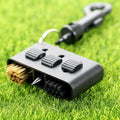 Golf Club Cleaning Brush, 3-In-1 with Retractable Brushes and Keyring - view 4