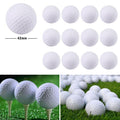 Golf Practice Foam Balls, 12 Pack PU Sponge for Indoor and Outdoor Training - Orange - view 5