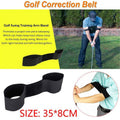 Golf Swing Training Aid Arm Band - Black, 35 x 8 cm