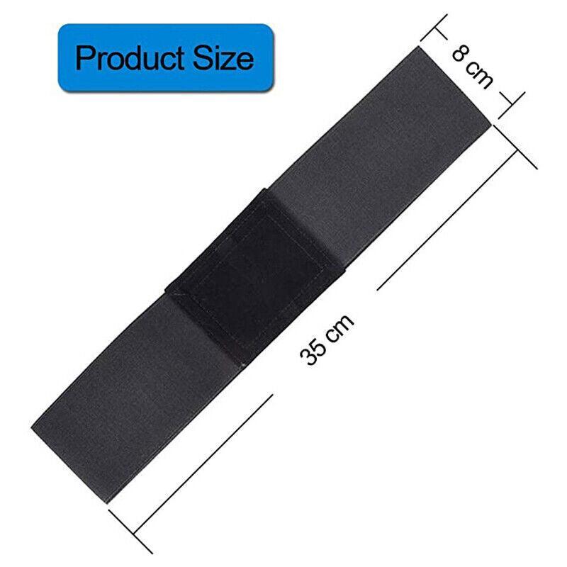 Golf Swing Training Aid Arm Band - Black, 35 x 8 cm - view 3
