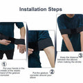 Golf Swing Training Aid Arm Band - Black, 35 x 8 cm - view 4