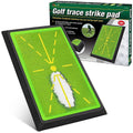 Golf Swing Training Mat with Sequin Surface and Rubber Base for Indoor and Outdoor Practice - view 2