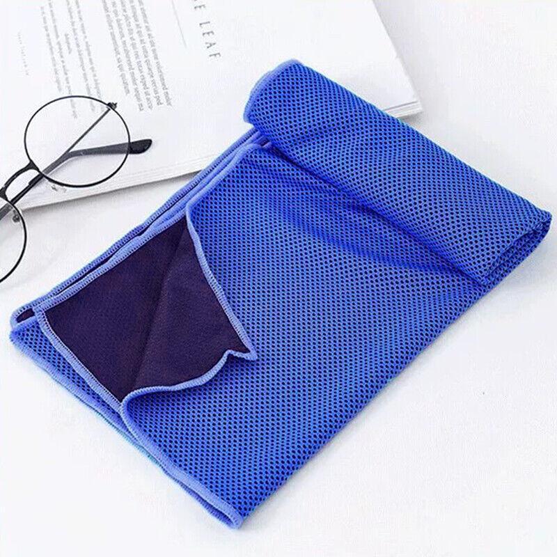 Golf Towel with Clip, Tri-Fold Cotton Club Cleaner, 30 x 100cm, 1 pc - Black - view 5