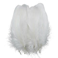 Goose Craft Feathers, 13-18 cm, Pack of 50 - White