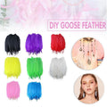 Goose Craft Feathers, 13-18 cm, Pack of 50 - White - view 2