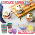 Gradient Cupcake Paper Cases and Muffin Liners - Pack of 300