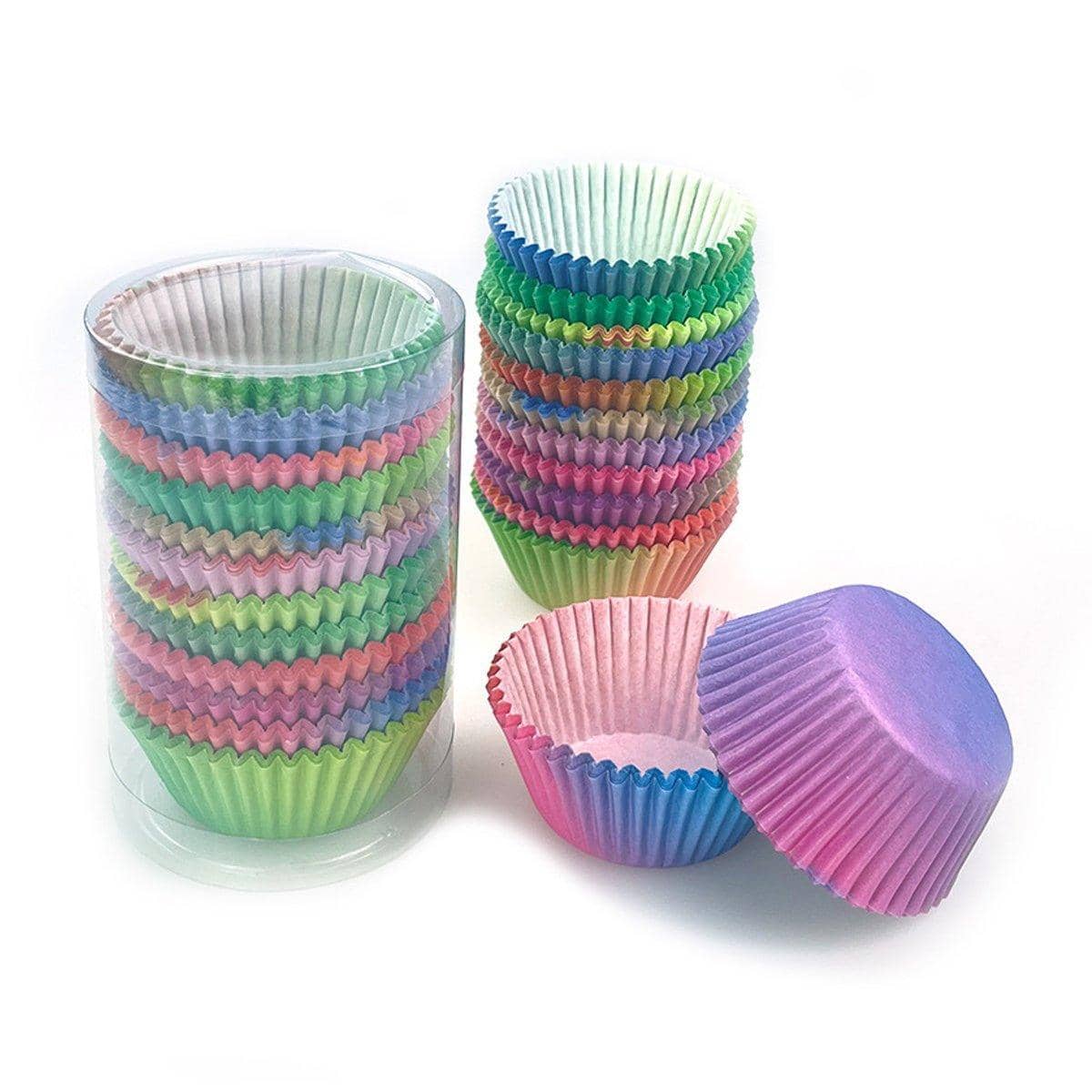 Gradient Cupcake Paper Cases and Muffin Liners - Pack of 300 - view 2