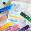 Gradient Ink Pad Rubber Stamp Water Based DIY Finger Print - Brown - view 5