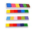 Gradient Ink Pad Rubber Stamp Water Based DIY Finger Print - Pack of 4 Sets