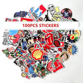 Graffiti Vinyl Stickers Skateboard Luggage Laptop - Pack of 100 M Pack - view 2