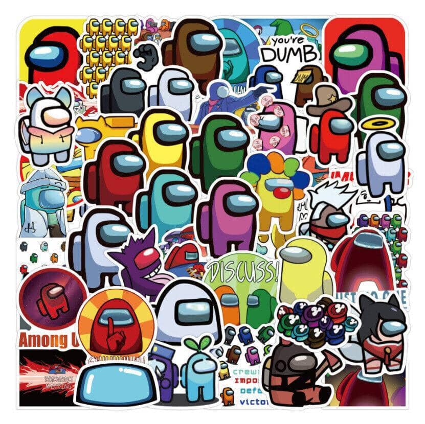 Graffiti Vinyl Stickers Skateboard Luggage Laptop - Pack of 50 B Pack