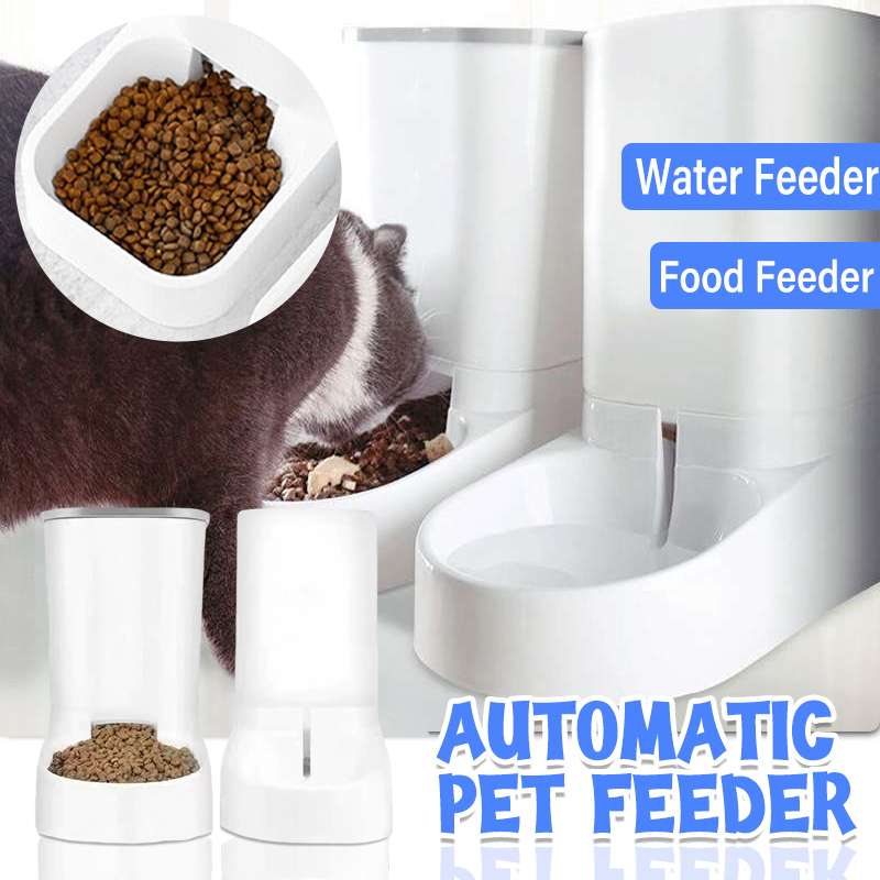 Gravity Automatic Pet Water Dispenser for Dogs and Cats - Water Feeder - view 2