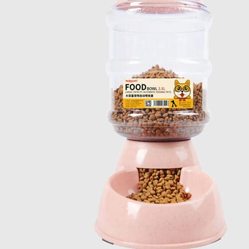 Gravity Pet Food Feeder 3.8 L for Cats and Dogs - Grey - view 2