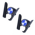 Gravity Phone Holder for Car Air Vent 2 Pack - Blue
