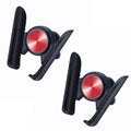 Gravity Phone Holder for Car Air Vent 2 Pack - Red