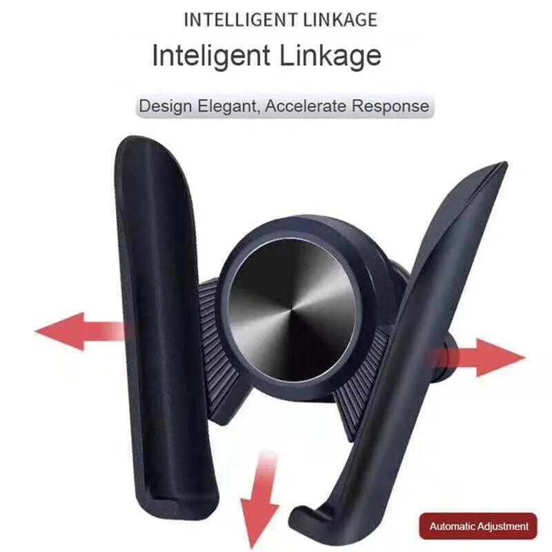 Gravity Phone Holder for Car Air Vent - Black - view 8