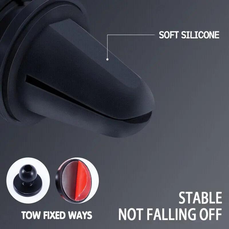 Gravity Phone Holder for Car Air Vent - Black - view 9