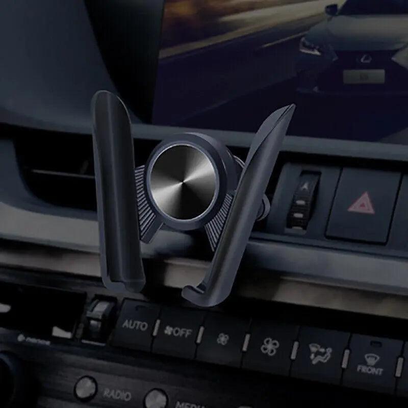 Gravity Phone Holder for Car Air Vent - Red - view 6