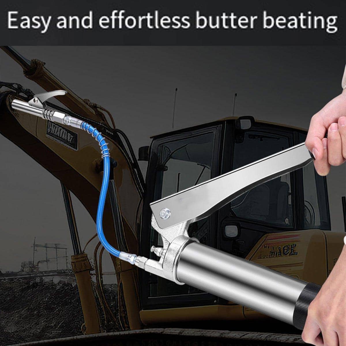 Grease Gun Hose with Steel Wire Reinforcement - 150 cm - view 5