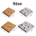 Greaseproof Kraft Food Wrapping Paper for Baking and Sandwiches, 500 Sheets - 18 x 18 cm - view 3