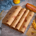 Greaseproof Kraft Food Wrapping Paper for Baking and Sandwiches, 500 Sheets - 18 x 18 cm - view 5