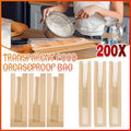 Greaseproof Paper Bread Bags 60 x 11cm, 200 Pack - Baguette Packaging - view 2