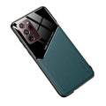 Green Leather-Look Phone Case - Samsung Galaxy S21 Plus