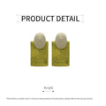 Green Square Vintage Stud Earrings Retro Jewellery for Women - view 3