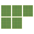 Green Sticker Dots Adhesive Round Labels - 13mm, 132 Dots per Sheet, 5 Sheets