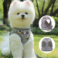 Grey Kitten and Small Dog Walking Harness with Lead, Mesh Vest - Small - view 4
