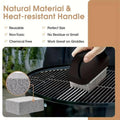 Grill Cleaning Pumice Stone Set with Handle for Teppanyaki and BBQ, 5 Piece - view 4