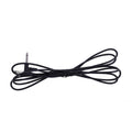 Guitar Amp Cable, 3 m, 6.35 mm Mono Jack - Black PVC