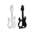 Guitar-Shaped Multi-Tool Keychain with Bottle Opener and Ruler - Silver - view 3