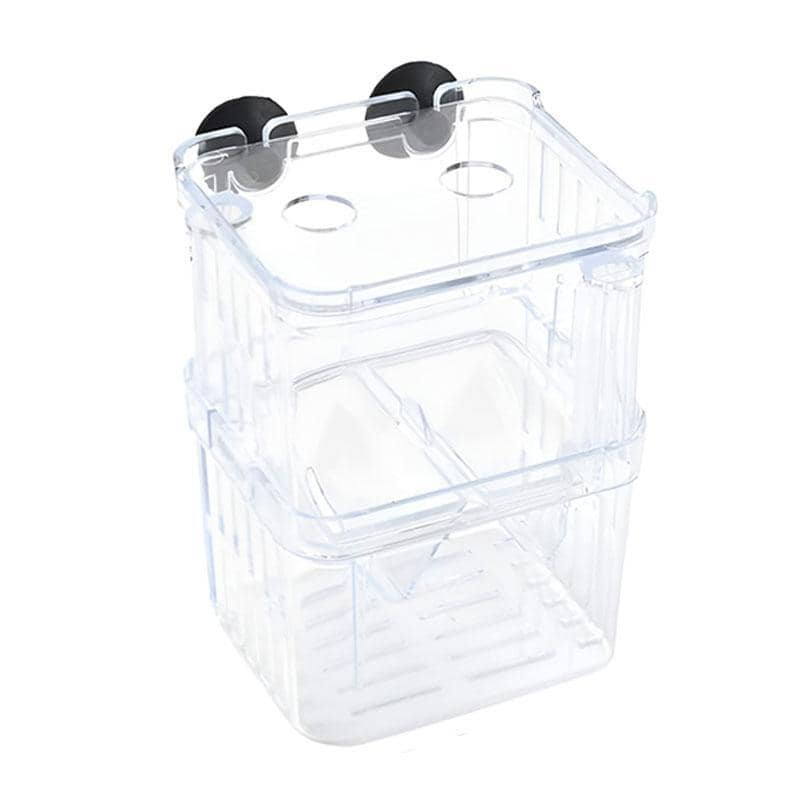 Guppy Breeding Isolation Box for Aquariums - Large (13 x 10 x 7 cm)