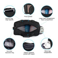 Gym Duffel Bag with Wet and Dry Separation, Shoe Compartment and Shoulder Strap, Black - view 4