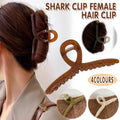 Hair Claw Clip Geometric Korean Style - Brown - view 2