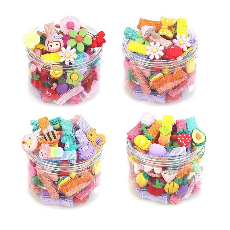 Hair Clips Set, Pack of 26 - Animal, without Bottle - view 3