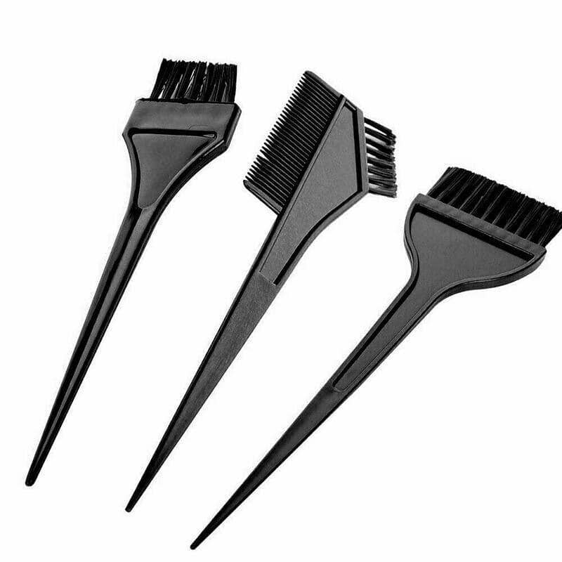 Hair Colouring Brush and Bowl Set - 5 Piece Kit, Black - view 2
